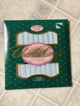 CHARLES CRAFT CR9113  WASTE CANVAS 10CT 12X18 PKG All Cotton Green on White - $9.49