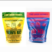 Marsh Hen Mill Stone Ground Charleston Gold Brown Rice and Sea Island Re... - $31.47 CAD