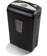Black Aurora Au870Ma High-Security 8-Sheet Micro-Cut Paper Credit Card S... - €74,82 EUR