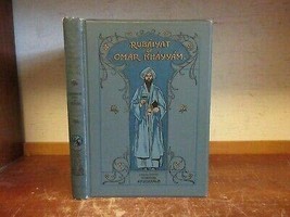 Old Rubaiyat Of Omar Khayyam Book Eastern Poem Color Illustrations Fine Binding! - £155.03 GBP