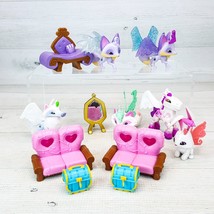 Animal Jam Figures Furniture Chest Mirror &amp; Accessories 25pc Lot Pony Fox Bunny - $24.24