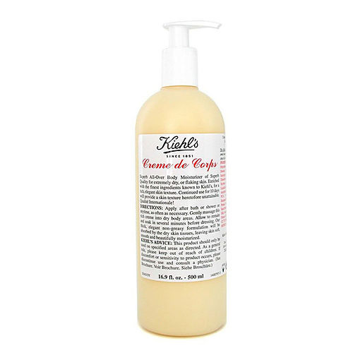 Kiehl's by Kiehl's Creme De Corps Body Moisturizer with Pump  --500ml/16.9oz