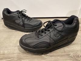 Dr Scholls Motivate Womens 11M Rocker Toning Walking Shoe Sneakers Black... - $21.87