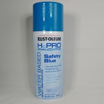 Rustoleum H2Pro Water Based Safety-Blue Spray paint Ultra-High Gloss Low... - £10.99 GBP