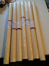 000 6 Rolls New Waverly Wallpaper Yellow 563-443 Pattern Vintage Sealed - $150.00