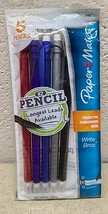 Papermate #2 Mechanical Pencil 0.7 mm HB #2 Refillable with eraser 5 Pac... - $11.05 CAD