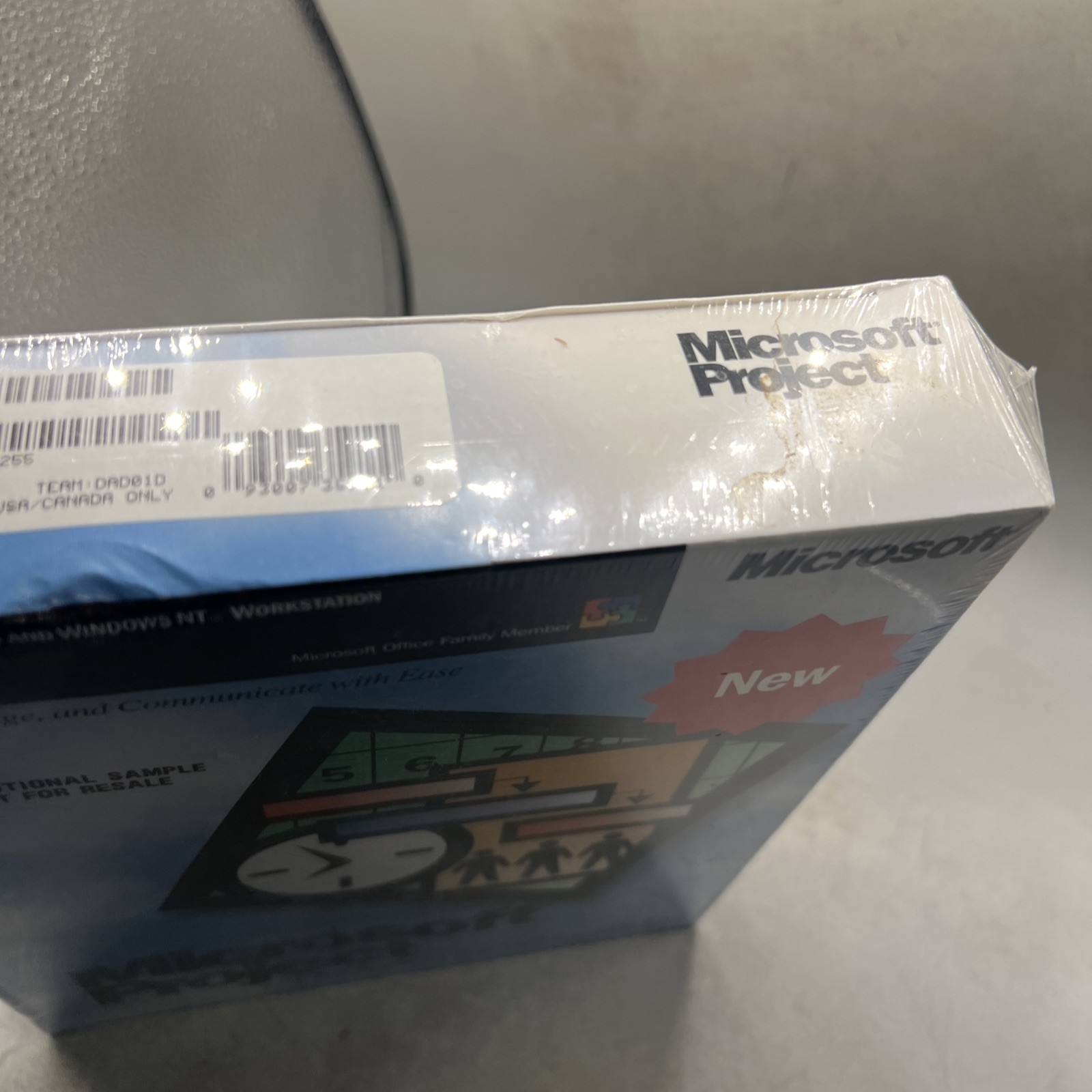 Microsoft  Project ~ Designed For Windows 95 ~ New Sealed Item image 3