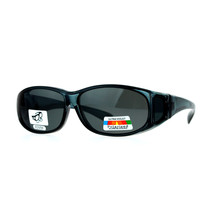 Polarizado Ajuste Sobre Gafas de Sol para Mujer Ovalado Rectangular Marco - £10.38 GBP+