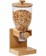 Honey-Can-Do Bamboo Cereal Dispenser, Food Storage Container For, 09867 ... - €35,58 EUR