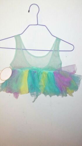 $88 DISNEY COLLECTION BY TUTU COUTURE Sz 2T TINKERBELL PURPLE GREEN PINK YELLOW - $20.40