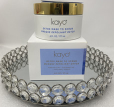 Kayo Detox Mask To Scrub 6 fl oz / 177 ml  Kaolin Clay New in Box - £24.79 GBP