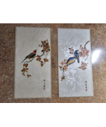 (2)MARCEL SCHURMAN-San Francisco-#25015-2&quot;Greeting Cards&quot;Blue &amp; Birds-En... - $19.74