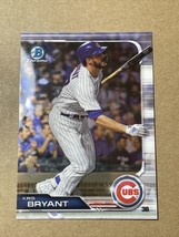 2019 Bowman Chrome Kris Bryant Chicago Cubs #86 - $1.75