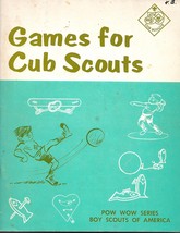 Games for Cub Scouts 1979 Printing - $8.00