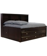 Claire Full Size Espresso Storage Bed - $1,299.00