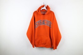 Vintage 90s Russell Athletic Mens XL Faded Spell Out Syracuse University Hoodie - $84.10