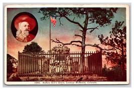 Grave of Buffalo Bill Cody Lookout Mountain Colorado CO  UNP WB Postcard XA1 - $2.92