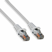 Cat6 UTP Ethernet Patch Cable 550Mhz 24Awg White 25Ft (3 Pack) - £31.16 GBP