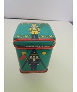 Holiday Candle Tin With Lid Nutcracker Soldier Christmas  - £19.27 GBP