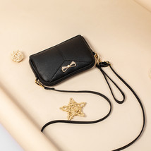 Women&#39;s Small Bag Mobile Phone Bag Soft Leather Clutch Bag Multi-Layer Shoulder  - £22.02 GBP