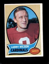 1970 Topps #160 Larry Wilson Vgex Cardinals Hof *X54106 - £2.15 GBP