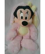 Disney Store Authentic Minnie Mouse in Easter Bunny Costume 14&quot; Plush - $196.33 MXN