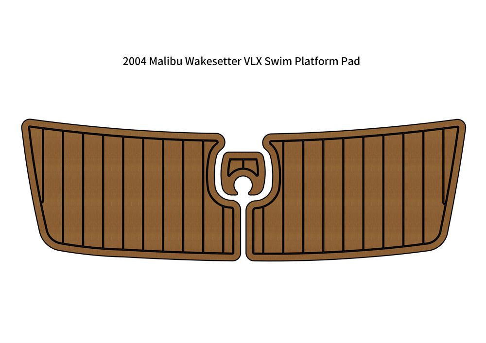 2004 Malibu Wakesetter VLX Swim Platform Pad Boat EVA Foam Teak Deck Flo... - $281.00