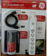 GE 73550 HDTV Accessories Kit - HDMI Cable, Cleaner, Surge Protector - B... - $40.73 CAD