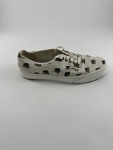Vans Off The Wall 500714 Black Bear Print Low Top Skate Shoes Men’s Size... - $29.95