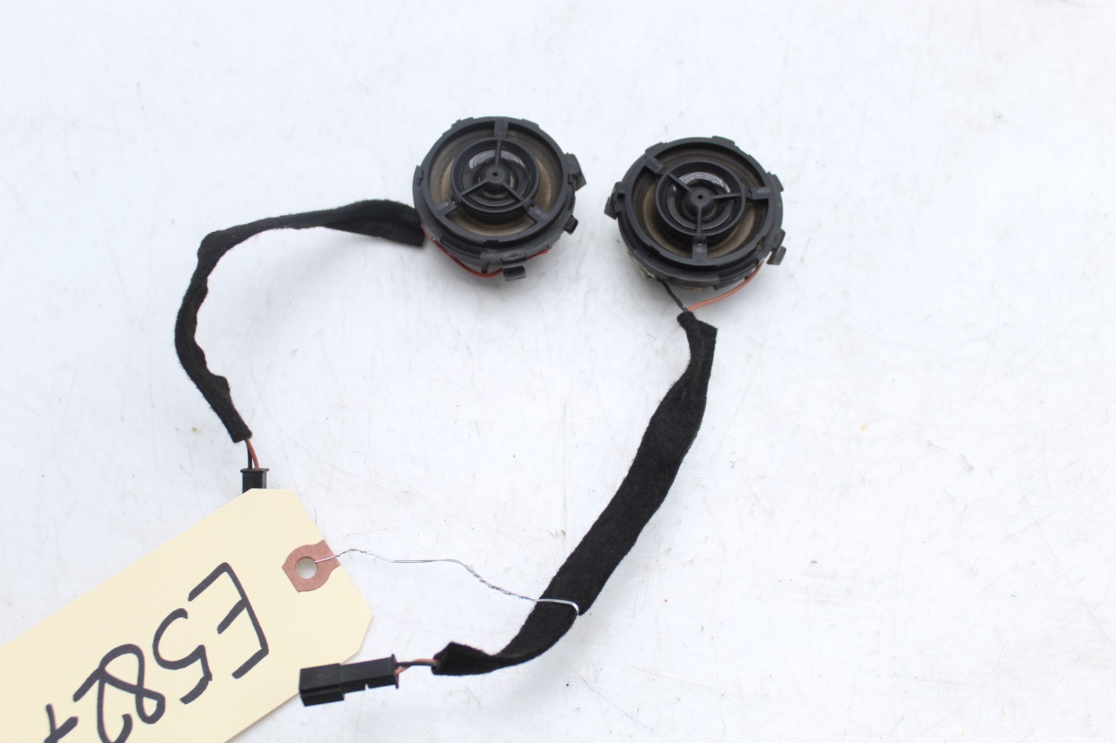 02-08 MINI COOPER DOOR HANDLE TWEETER SPEAKERS PAIR E5827 - $49.95