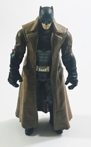 Blast Attack Batman Dawn of Justice Action Figure 6&quot; Trench Coat Dark Mattel - $8.90