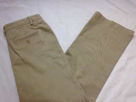 Talbots Size 4P Khaki Beige Washable Cotton Blend Pants 29&quot; Waist  Free ... - $14.67