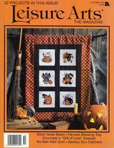 Leisure Arts The Magazine October 1997 22 Projects Afghan, Quilt, Cross Stitch  - $8.95