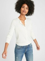 Banana Republic Cardigan Ivory Washable Crew Neck Sweater NEW MSRP $49 XS-L - £32.52 GBP