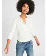 Banana Republic Cardigan Ivory Washable Crew Neck Sweater NEW MSRP $49 XS-L - $42.16