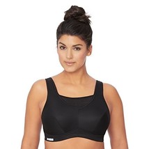 Glamorise Women&#39;s Elite Performance Camisole Sports Bra, Black (Black), ... - £81.37 GBP