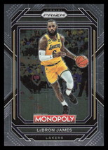2022-23 Panini Prizm Monopoly #40 LeBron James Los Angeles Lakers - £1.60 GBP