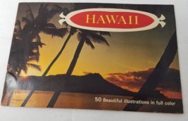 Hawaii Tourist Illustrations Booklet Ray Helbig 1964 MCM Photos and Details - $18.95