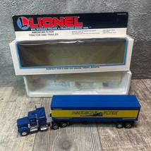 Lionel/American Flyer #6-12810 Tractor &amp; Trailer Rig O Scale - $18.99