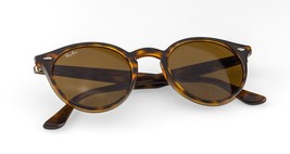 Ray-Ban Erika Occhiali da Sole Con Tartaruga Montatura &amp; Marrone Lenti RB2180 - £76.28 GBP