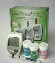 1-10 Box EasyTouch GCHb 3 in 1 Easy Touch Blood Glucose Cholesterol Hemo... - £34.47 GBP+