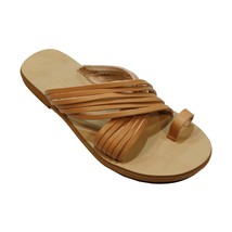 Leather sandals handmade in Greece, criss cross - £44.76 GBP+