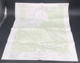 1985 Westwater Utah Colorado Quadrangle Geological Survey Topo Map 22&quot;x2... - $9.49