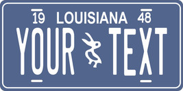 Louisiana 1948 License Plate Personalized Custom Car Bike Motorcycle Moped Tag - $10.99+