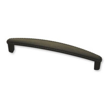 PN0402-OB 3 3/4&quot; Oil Rubbed Bronze Contempo Rope Edge Drawer Pull - £7.18 GBP