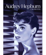 Audrey Hepburn 2026 Calendar – Timeless Elegance and Hollywood Glamour - $27.39 CAD
