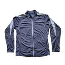 Reebok Gray Full Zip Jacket RN#104141 Men&#39;s Size Medium 100% Polyester - £14.11 GBP