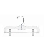 Children's Clear Plastic Pant/Skirt Hanger 10" (pack of 25) - $28.02