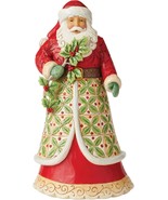 Enesco Jim Shore Heartwood Creek Santa Holly Jolly Figurine NEW NIB - $169.99