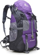 50L Lightweight Water Resistant Hiking Backpack,Outdoor Sport Daypack Travel Bag - £33.01 GBP